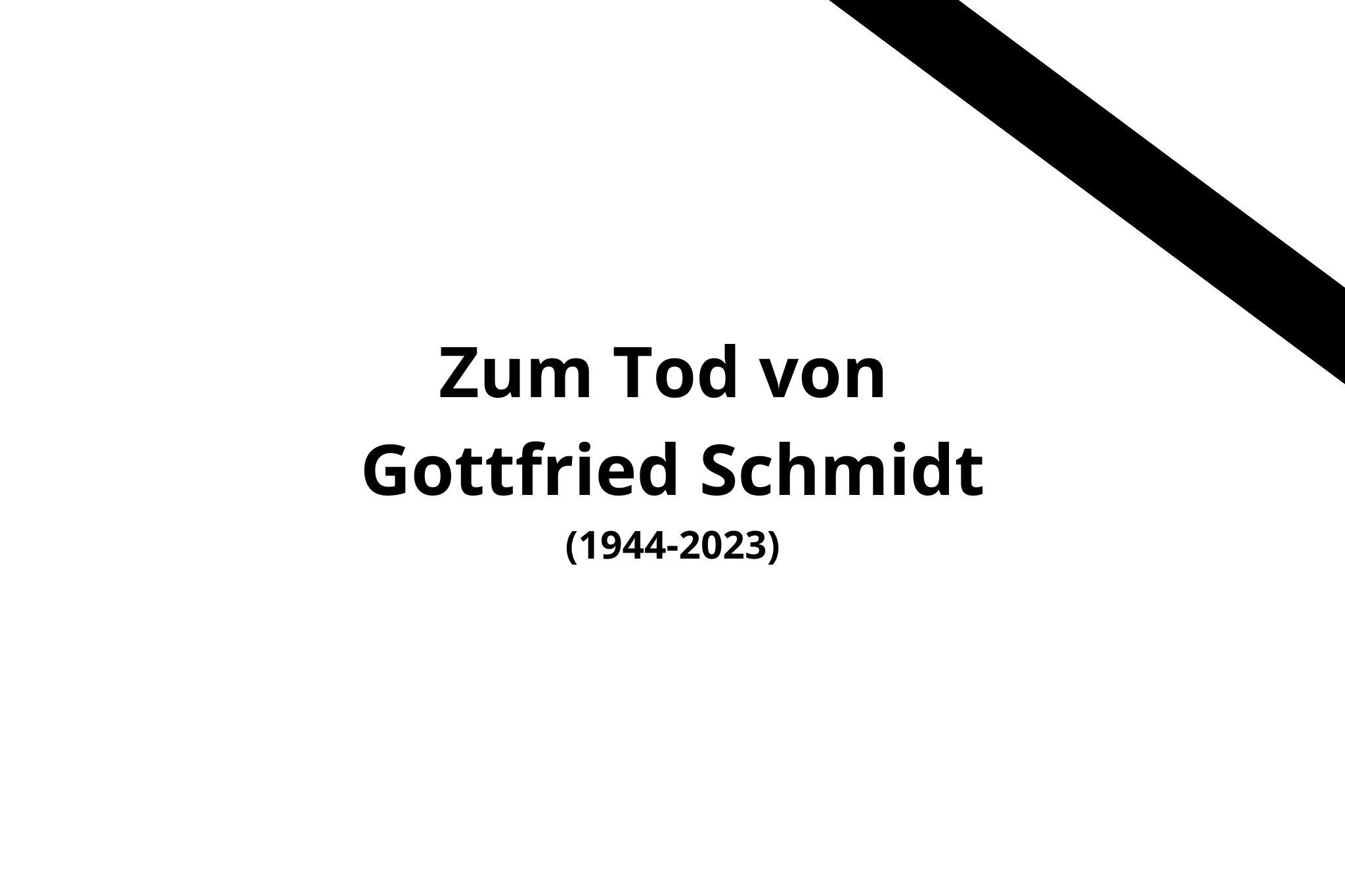 Gott­fried Schmidt