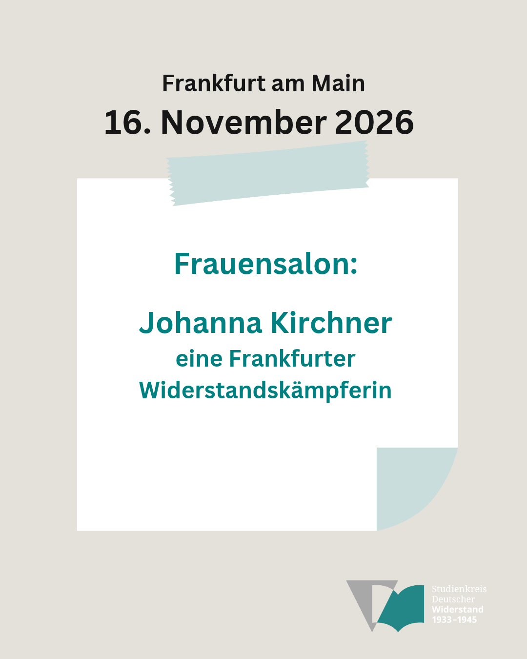 Frau­en­sa­lon - Jo­han­na Kirchner